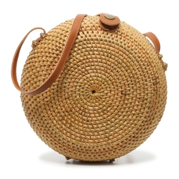Crown Vintage Handbags - Woven Crossbody bag